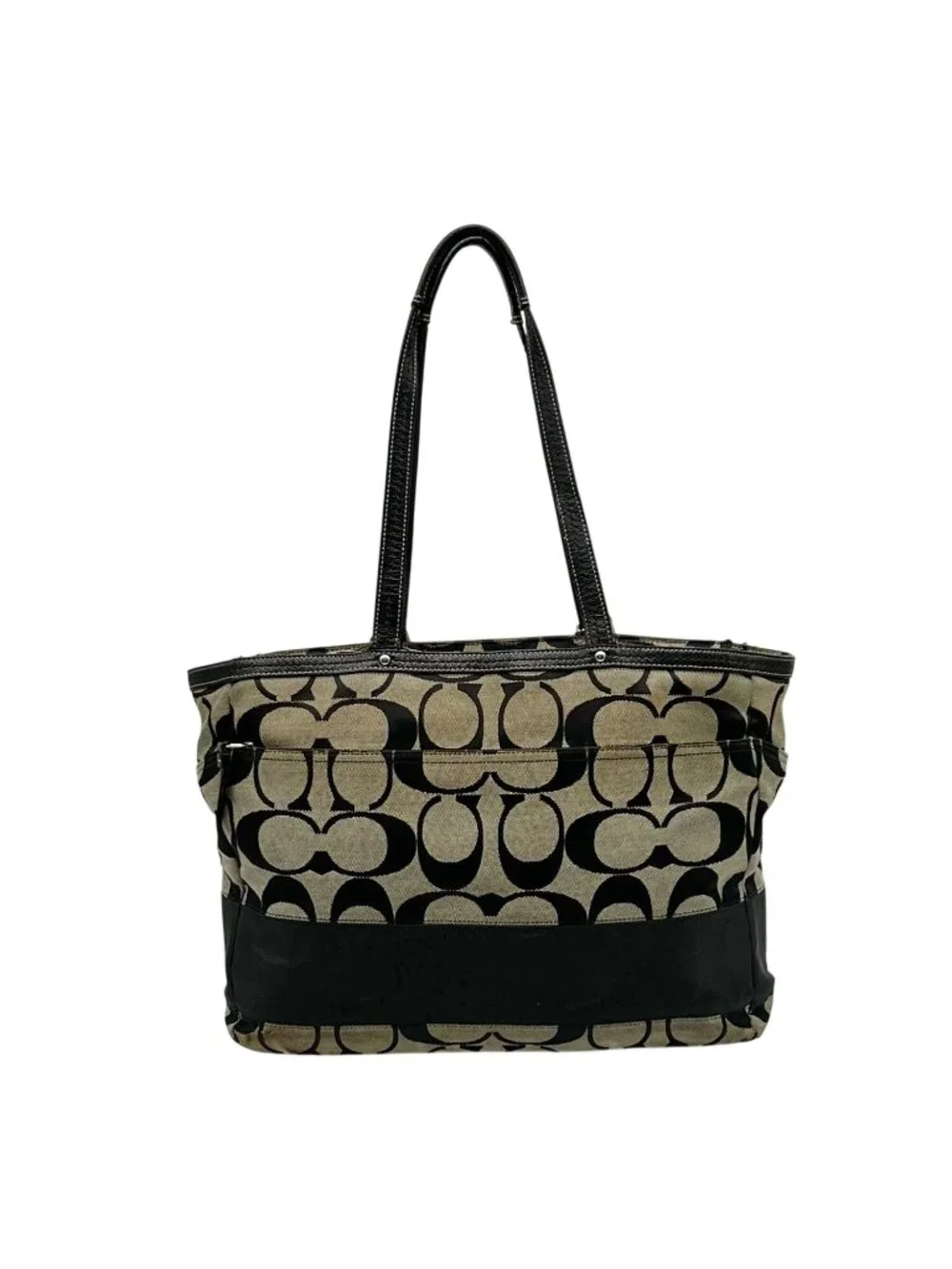 Coach Signature Canvas Diaper Bag F13803